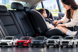Hàng sau gánh thêm ghế trẻ em: Sedan hạng B lộ điểm mạnh yếu ra sao?