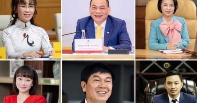 Những tỷ phú giàu nhất sàn chứng khoán Việt Nam