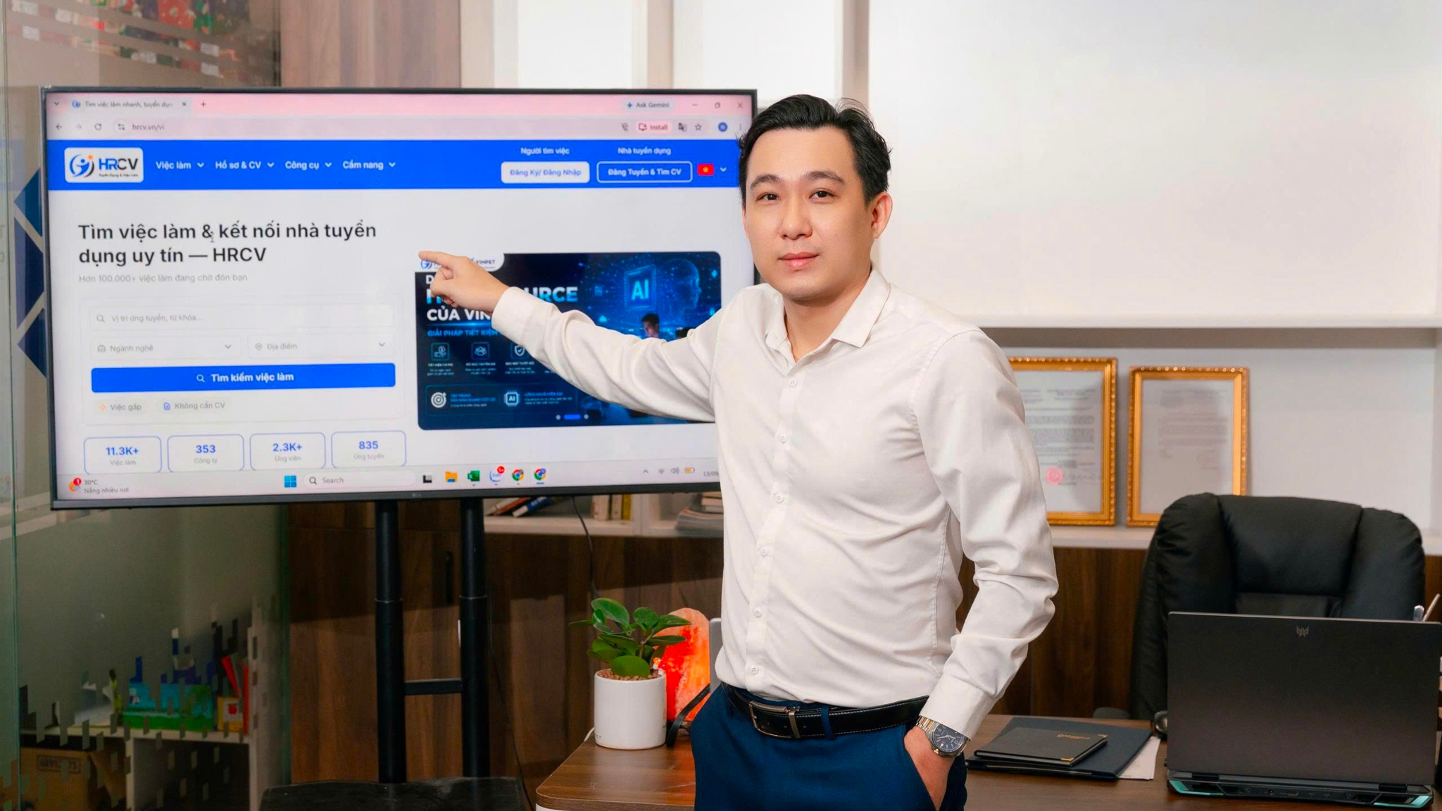 Trương Duy Toàn Founder và CEO HRCV