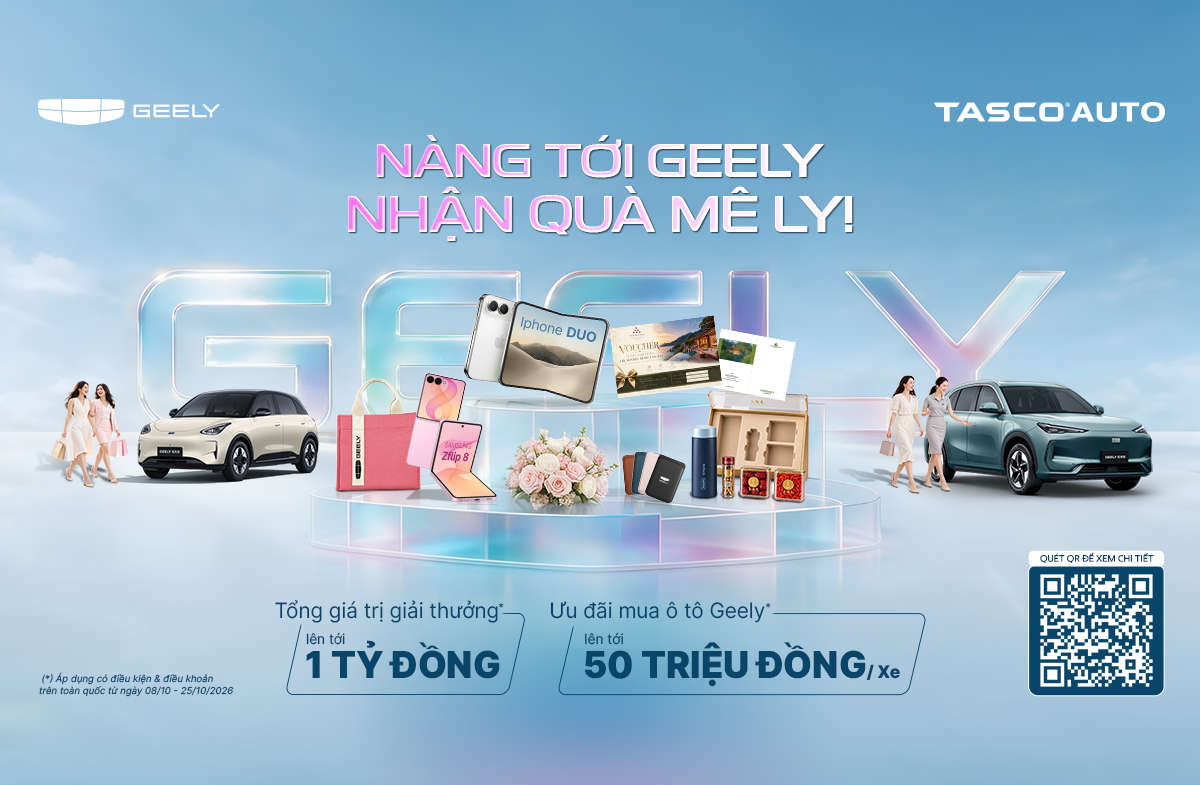 Chương trình ưu đãi đặc biệt dành cho phái đẹp của Geely Việt Nam vừa được công bố.