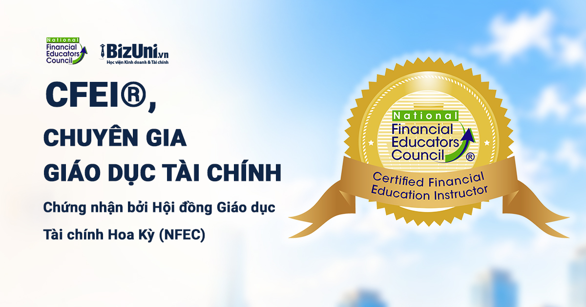 CFEI® là danh xưng dành cho người hoàn thành và đáp ứng đầy đủ yêu cầu của NFEC. Ảnh: DNCC.