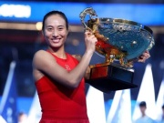 "Nữ hoàng tennis" vừa làm nên lịch sử cho quần vợt Trung Quốc là ai?