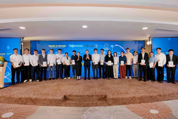 NamA Bank phát triển nhân lực, nhân tài khoa học lượng tử Việt Nam