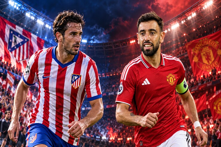 Trực tiếp bóng đá Atletico Madrid - MU: Baleba - Yoro đá chính (Cúp C1)