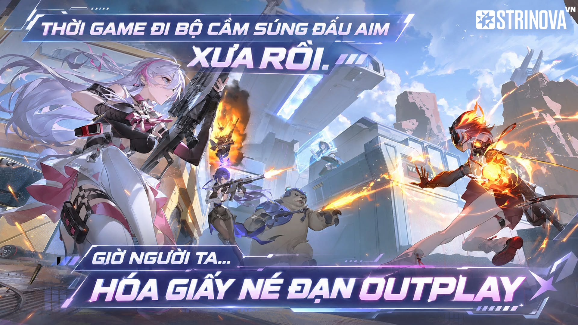 Strinova: Biệt đội Anime do Gzone Media Việt Nam phát hành tại thị trường Việt Nam.