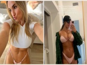 Mỹ nhân bóng chuyền Kayla Simmons diện đồ bó sát, khoe vóc dáng quyến rũ