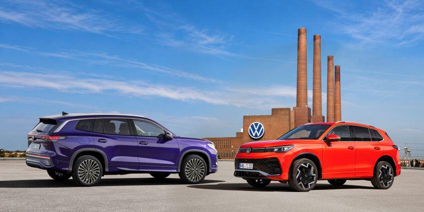 Volkswagen Việt Nam bắt đầu nhận đặt hàng Tiguan và Tayron thế hệ mới.