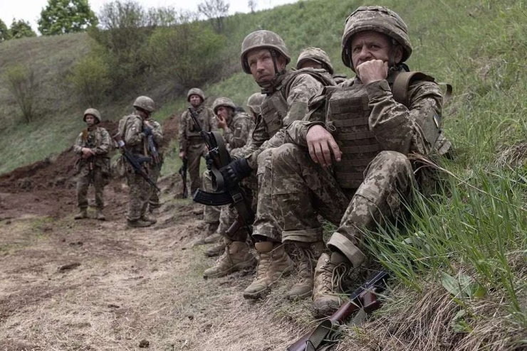 Cuộc chiến Nga - Ukraine đang leo thang vượt tầm kiểm soát. Ảnh Yevhen Titov/Global Images Ukraine/Getty Images
