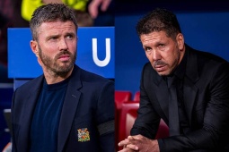 Carrick khen dàn sao MU chơi "rất tuyệt", Simeone thừa nhận Atletico may mắn