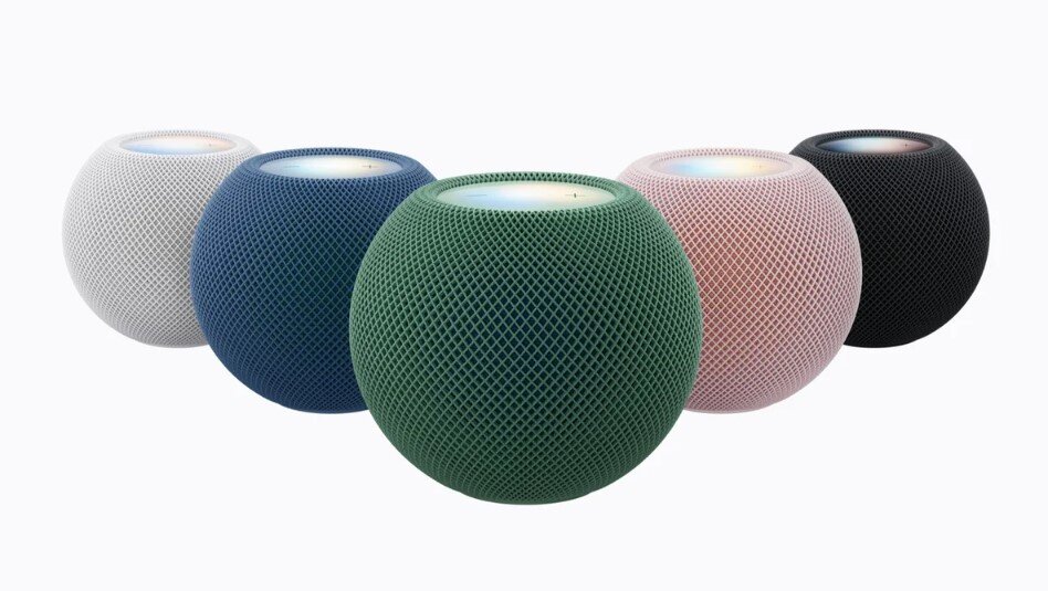 Apple ra mắt loa HomePod Mini 2 với nhiều màu khác nhau.