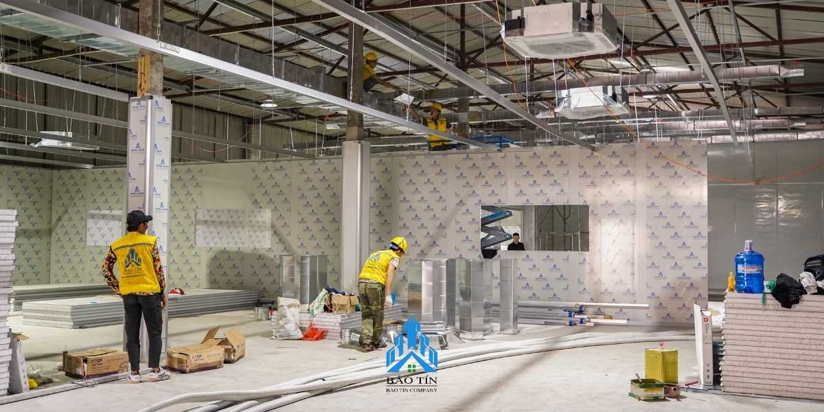 Bảo Tín - Nhà thi công vách panel nhà xưởng FDI tại Việt Nam - 6