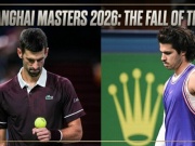 Những yếu tố bất thường khiến Djokovic & Alcaraz "tắm" sớm ở Thượng Hải Masters