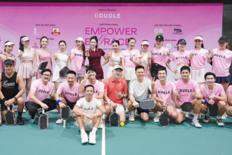 Duole ra mắt Rosé Edition: Cây vợt pickleball mang khí chất riêng của Nàng