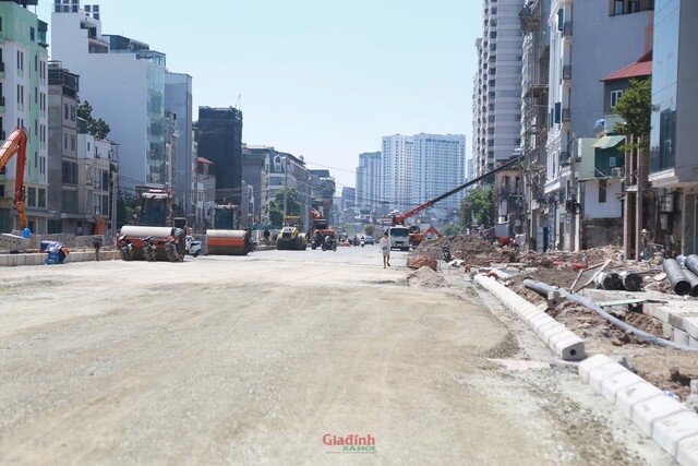 Nước rút thi công Vành đai 2.5 đoạn Cầu Giấy - Dịch Vọng trước ngày thông xe - 12