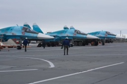 Ukraine tuyên bố phá huỷ 6 cường kích - ném bom Su-34 của Nga