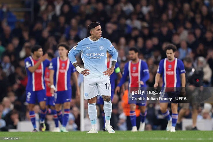 Man City hiện chưa phải đối thủ ngang cơ với PSG