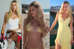 Mỹ nữ đua xe quyến rũ nhất thế giới cởi bỏ đồ bảo hộ, khoe thân hình bốc lửa