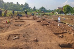 Đợt khai quật gần 10.000 m2 phát hiện bí mật Đàn tế Nam Giao Thành nhà Hồ