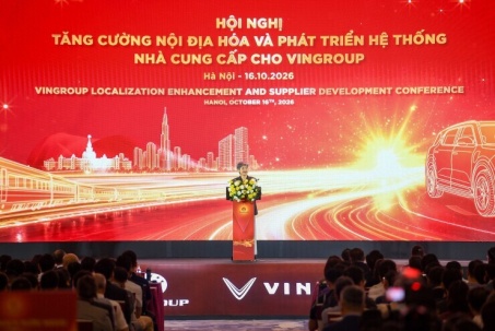Vingroup ưu đãi phí thuê đất và cam kết đầu ra dài hạn cho doanh nghiệp hỗ trợ Việt Nam