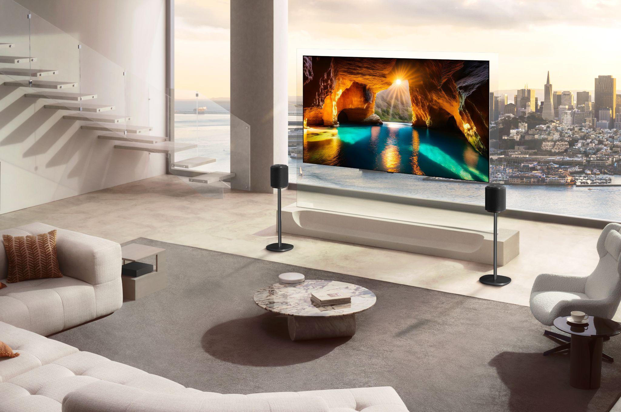 LG OLED evo AI W6 sở hữu màn hình siêu mỏng và khả năng tái hiện màu sắc với độ tương phản nổi trội.