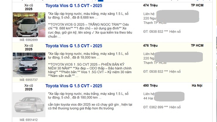 Toyota Vios G đời 2025 giá 400 triệu đồng có nên mua? - 1