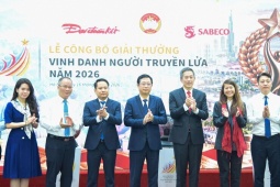 Mặt trận Tổ quốc Việt Nam và SABECO công bố giải thưởng “Vinh danh Người truyền lửa” 2026