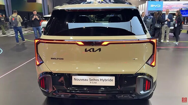 Vén màn Kia Seltos Hybrid thế hệ mới, màn hình khủng - 4