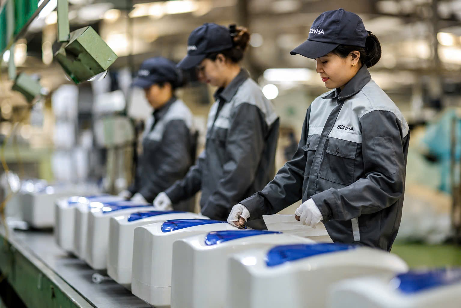 Nhà máy sản xuất Bình nước nóng Sơn Hà.