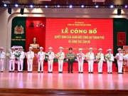12 Đại tá và 1 Trung tá Công an được điều động, bổ nhiệm chức vụ mới