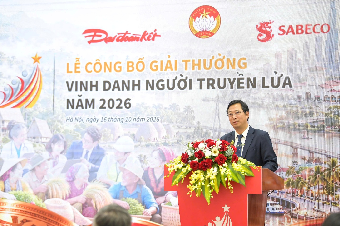 Đồng chí Cao Xuân Thạo - Phó Chủ tịch UBTW MTTQ Việt Nam. Ảnh: DNCC