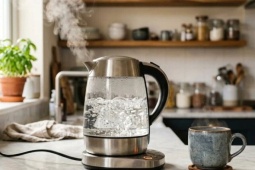 Vì sao người Mỹ hiếm khi dùng ấm siêu tốc mà vẫn đun nước trên bếp?