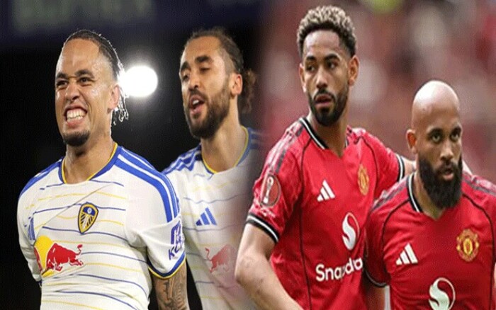 Trực tiếp bóng đá Leeds - MU: Sức ép ở " chảo lửa " Elland Road (Ngoại hạng Anh)