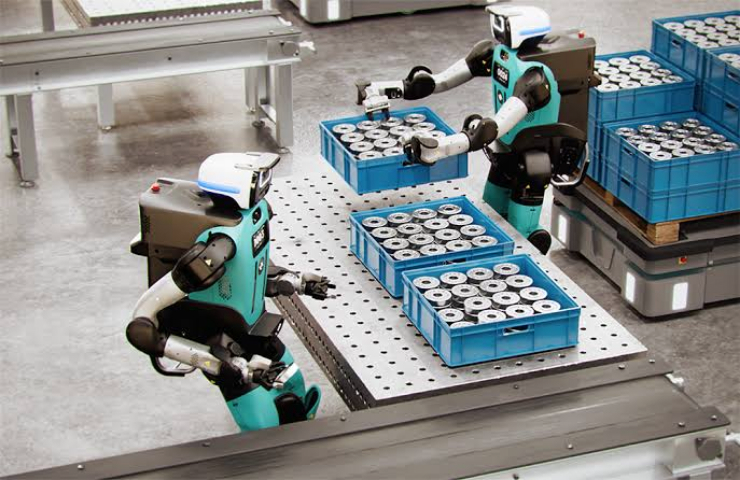 Các mẫu Digit 5 đang làm việc.
