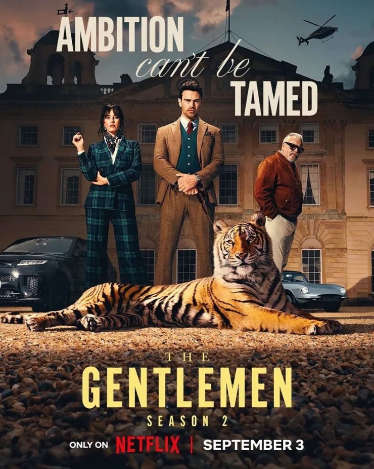Poster phần hai của 'The Gentlemen'. Ảnh: Netflix