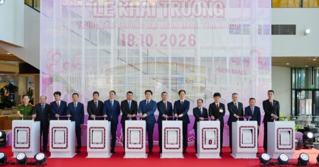 AEON Việt Nam chính thức khai trương AEON Thanh Hóa – Trung tâm Bách hóa Tổng hợp và Siêu thị thứ 13 tại Việt Nam