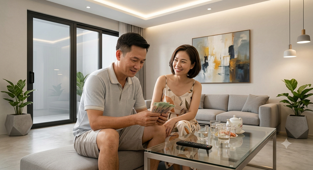 Hóa ra, thứ Sáng cần không phải một quỹ đen để phòng thân, mà là sự chủ động và tin tưởng trong chính gia đình mình. Ảnh minh họa