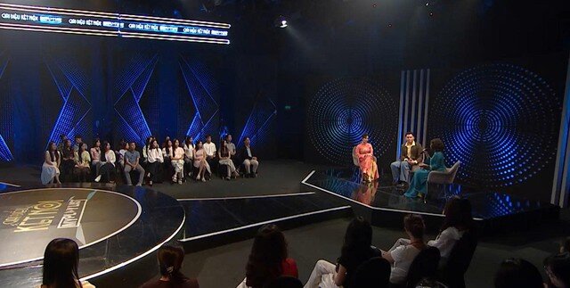 Tại chương trình "Giai điệu kết nối" với chủ đề Phụ nữ. Ảnh VTV