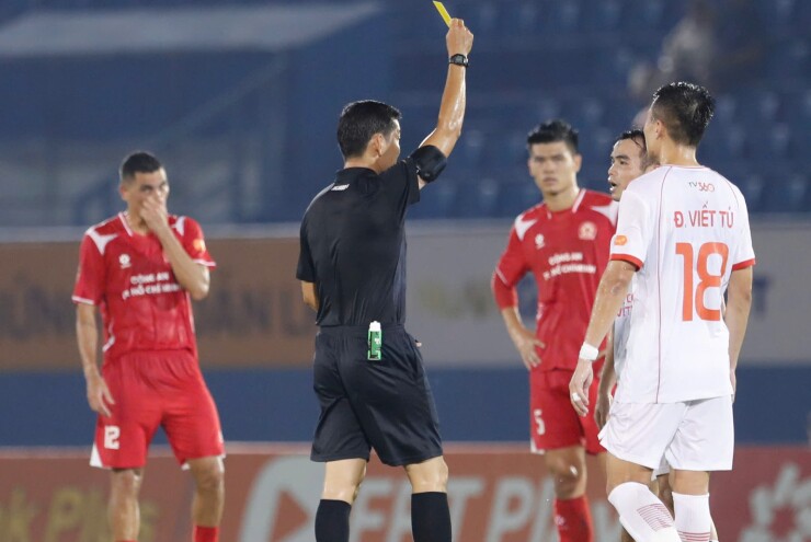 Trực tiếp bóng đá Công an TP.HCM - Thể Công Viettel: Suýt có phạt đền (V-League) (Hết giờ) - 2