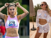 Nữ VĐV đẹp nhất thế giới mặc đồ xuyên thấu kết hợp bikini, khoe vóc dáng khó cưỡng