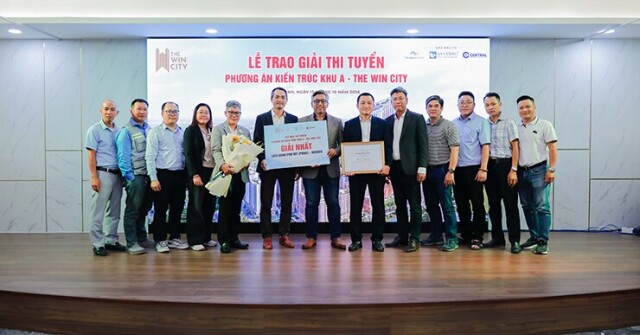The Win City công bố giải nhất cuộc thi tuyển phương án kiến trúc phân khu A (Prime Majestic)