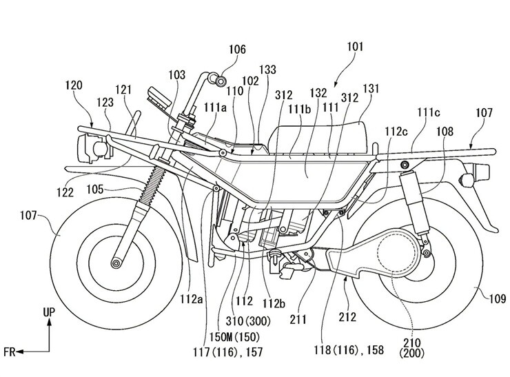 Honda "hồi sinh" xế cổ Motra, gắn động cơ điện mới cực chất? - 2