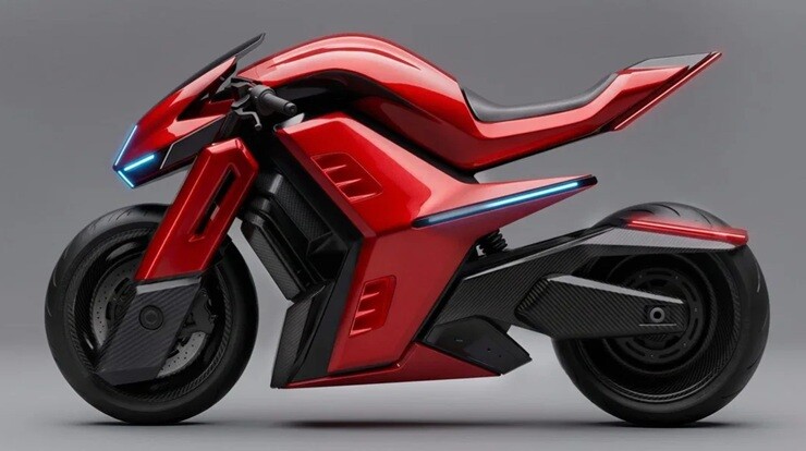 Siêu mô tô điện mới mạnh 326 mã lực, dẫn động hai bánh, đi 200 km/lần sạc - 1
