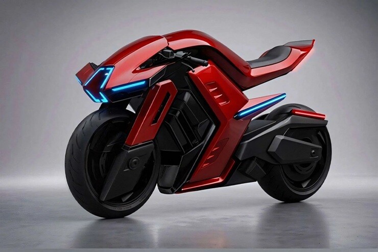 Siêu mô tô điện mới mạnh 326 mã lực, dẫn động hai bánh, đi 200 km/lần sạc - 4