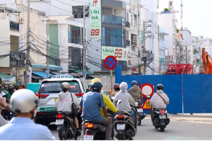 Trung tâm TP.HCM thành đại công trường