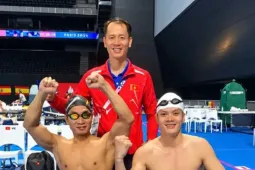 Bơi Việt Nam thống trị đường đua 100m ếch, gặt cả HCV và HCB tại ASIAN Para Games 5