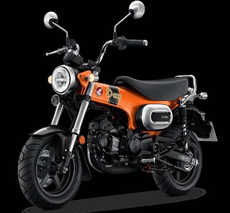 Honda Dax 125 "bỏng mắt" với màu cam mới rực rỡ - 3