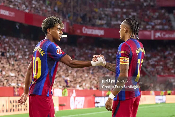 Yamal - Raphinha phong độ đỉnh nhất châu Âu, Mbappe chào thua