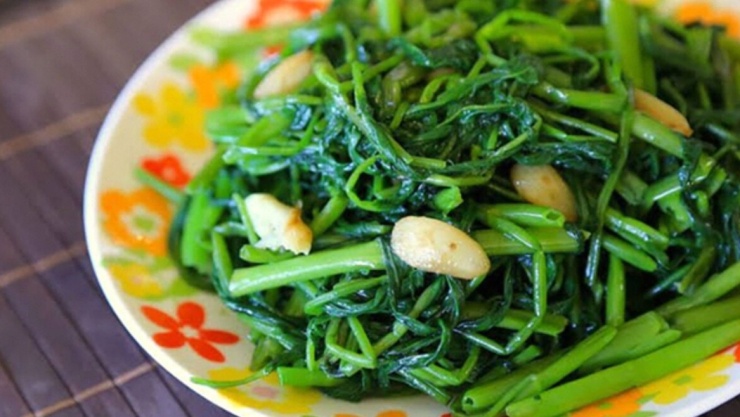 Rau muống mang đến vô vàn công dụng trị bệnh và bảo vệ sức khỏe tuyệt vời. (Ảnh: VTC News)