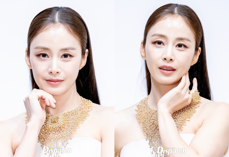 Kim Tae Hee lộ nhược điểm tuổi tác vì váy bó - 6