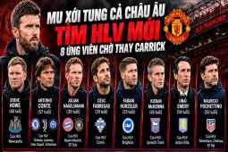 MU xới tung cả châu Âu tìm HLV mới, 8 ứng viên chờ thay Carrick